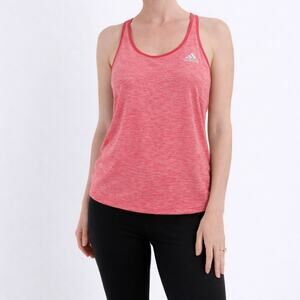 Adidas Women’s Pink Racerback Active Tank Top Lightweight Workout Shirt XS